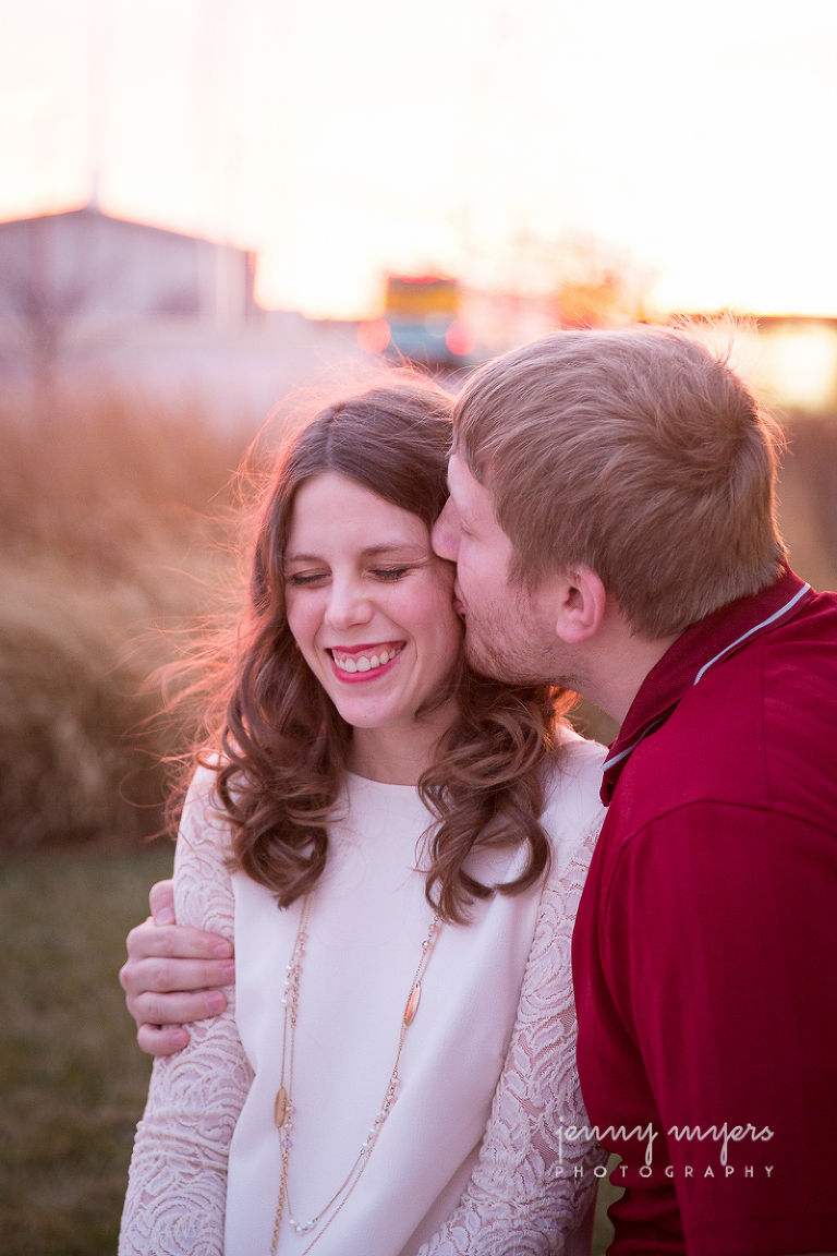 engagement session in downtown wichita