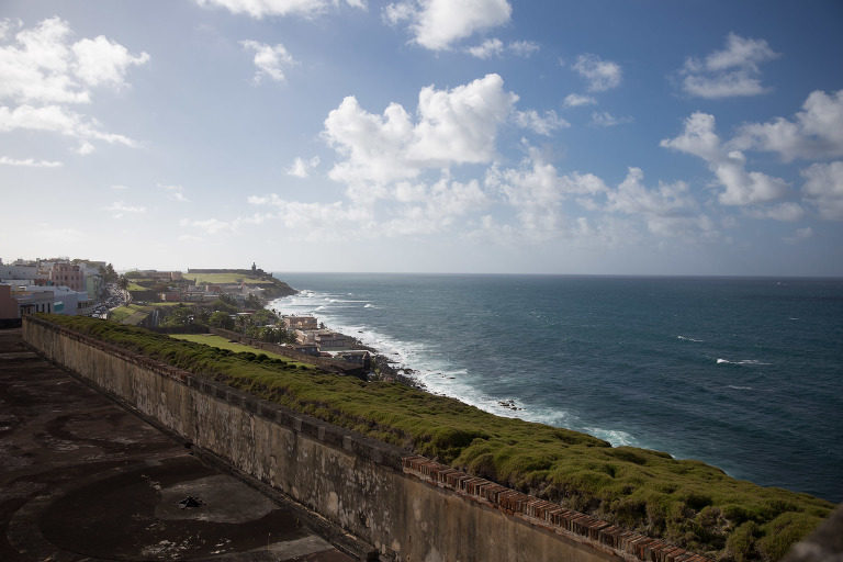 A view from Old San Juan