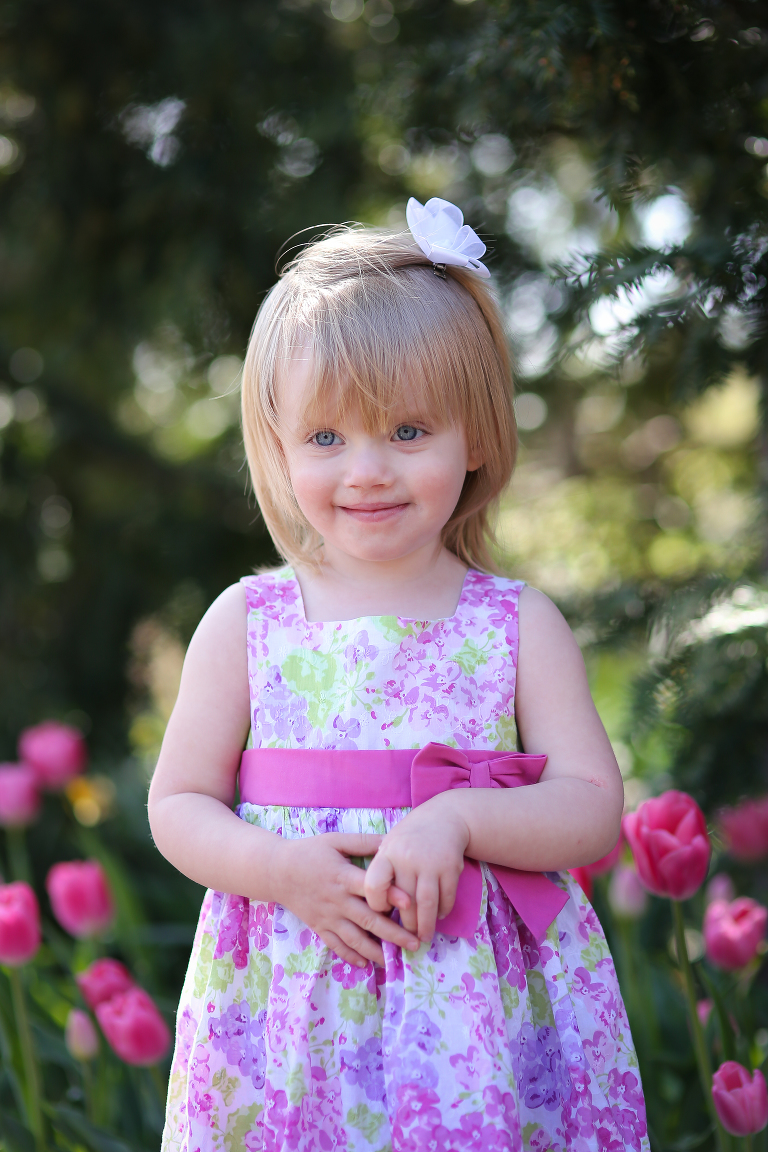 Children's portraits at Botanica