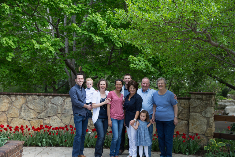 me and the family at Botanica