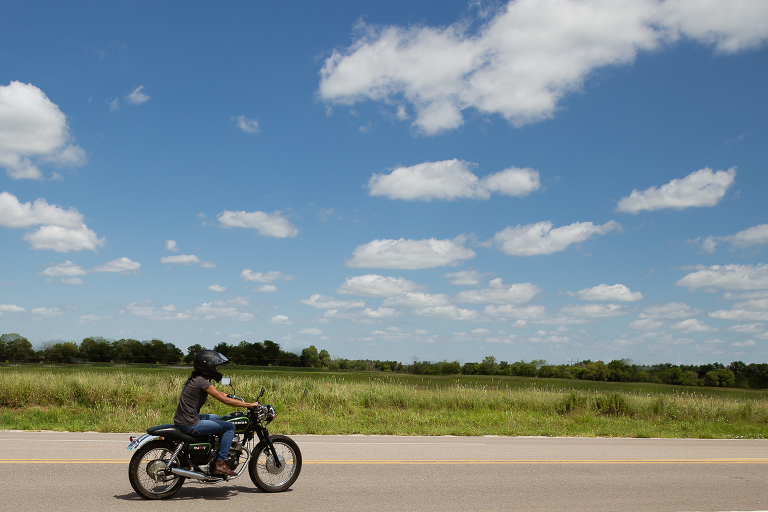 Jenny Myers Photography motorcycle ride