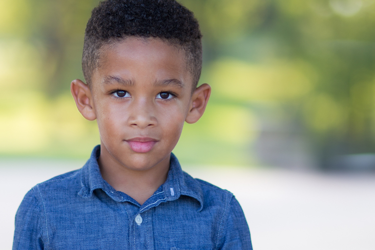 children's portraits at Andover Central Park