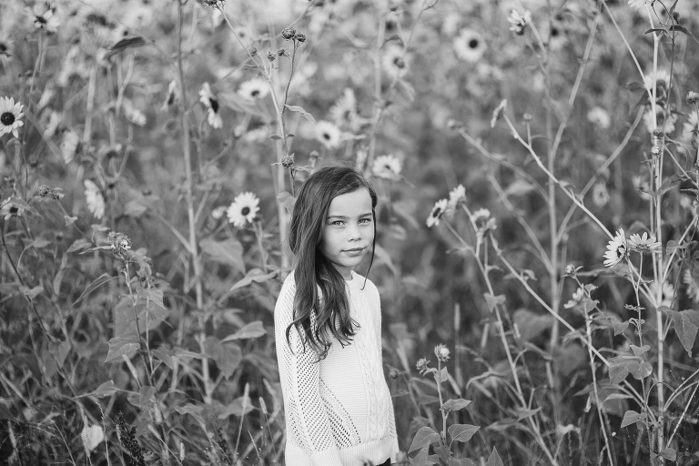 photography in a sunflower field wichita