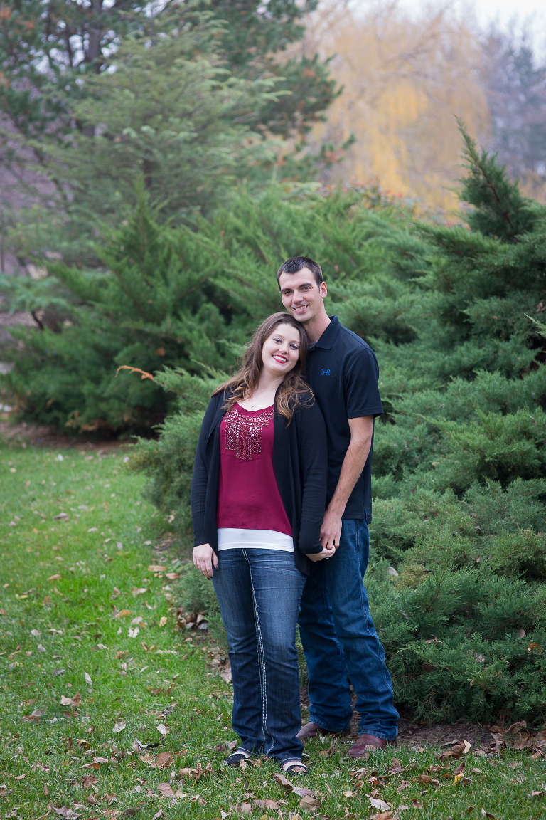 Engagment photography at Botanica