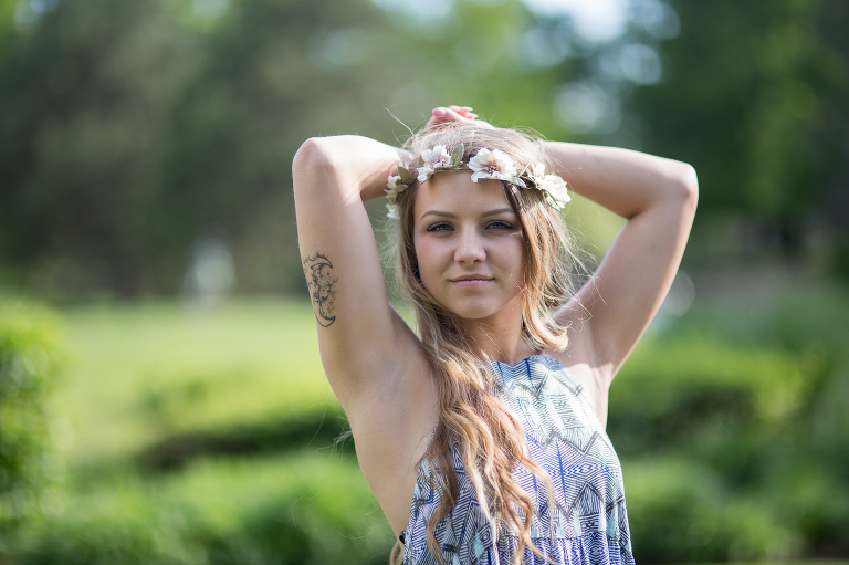 hippie style senior pictures