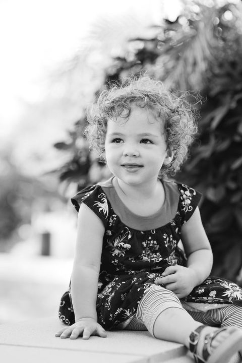 black and white children's photography
