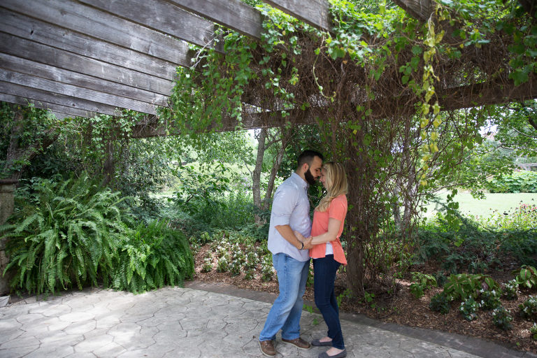 Botanical Gardens, Wichita Kansas Engagement Photography