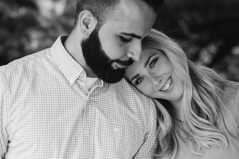 Engagement photography, Botanica Gardens