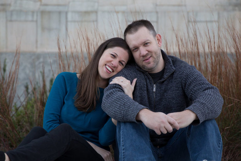 Downtown Wichita Engagement Photography