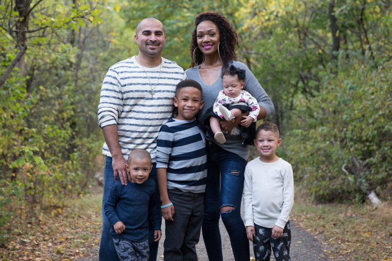 Family photo in wichita ks