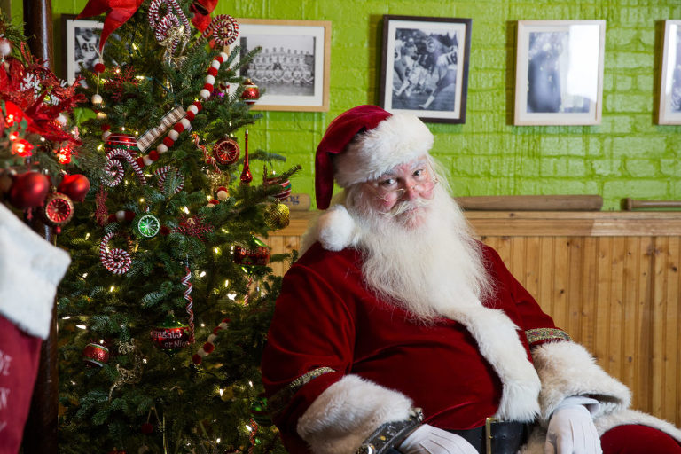 Santa at Public