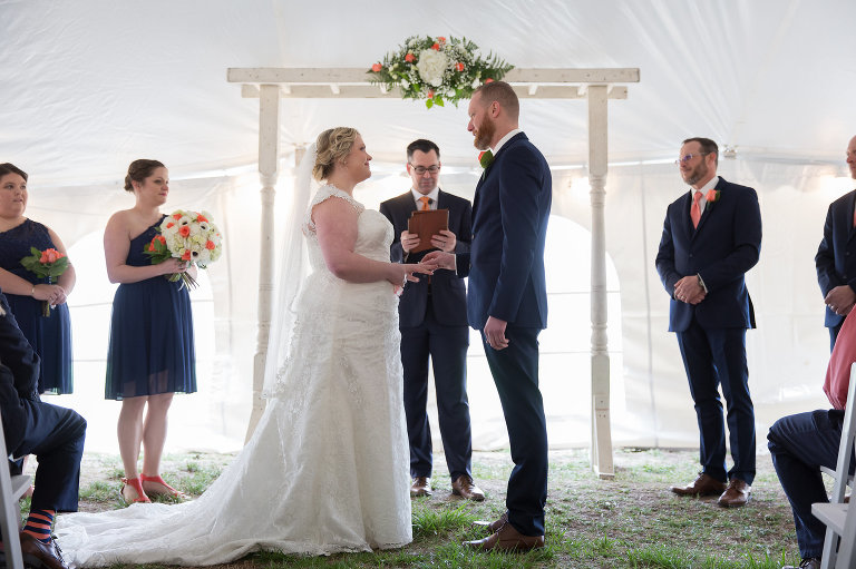 emma creek barn wedding ceremony