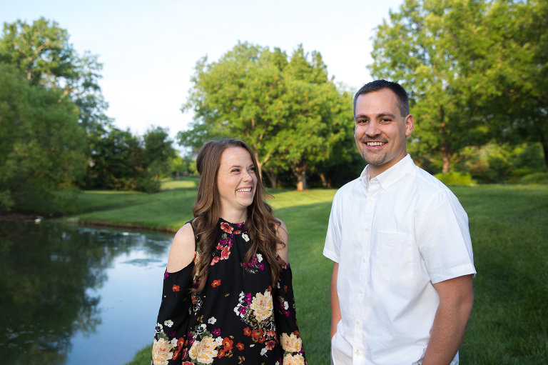 Fun engagement photography
