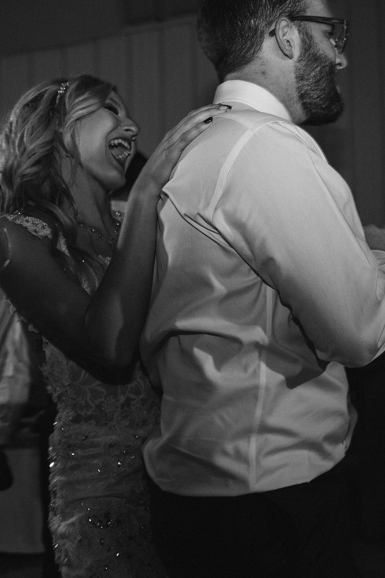 dancing at wedding reception