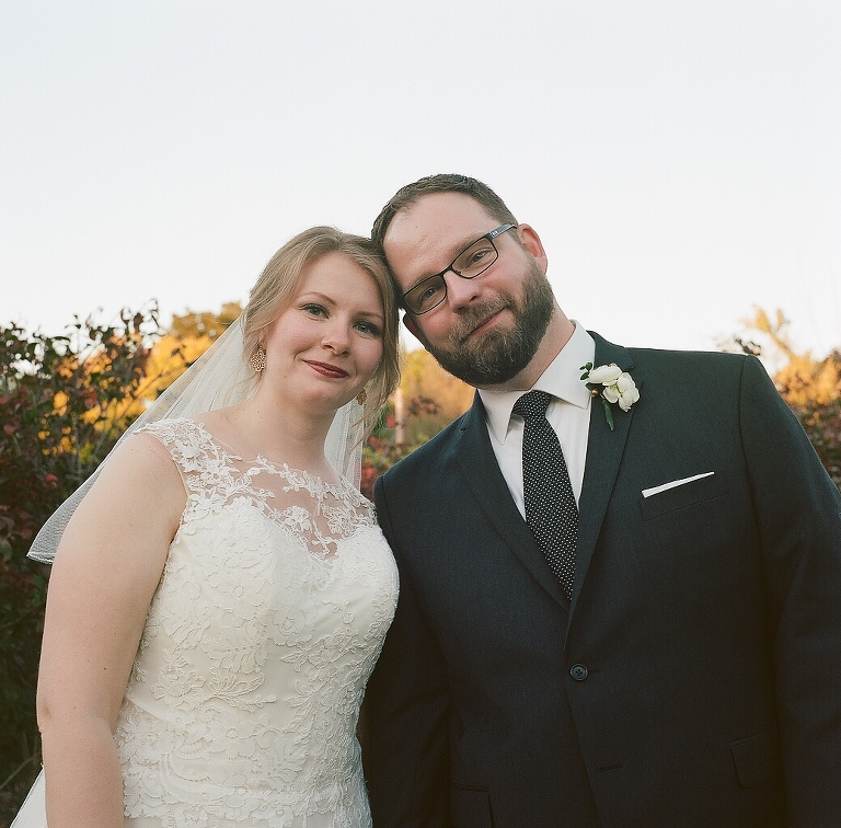 Wichita wedding photography shot with film