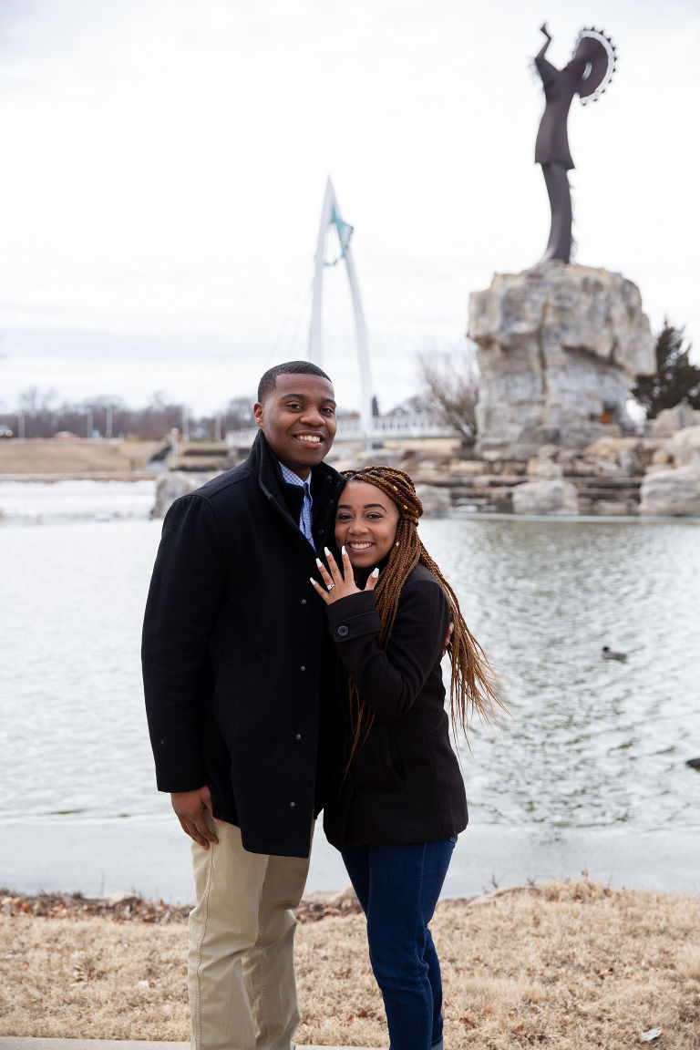 Wichita proposal photographer